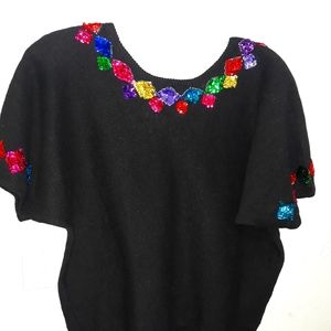 B.I.B SML SPORT Sequin Sweater